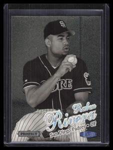 1998 Ultra Platinum Medallion 242p Ruben Rivera 37/100