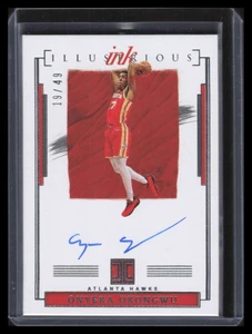 2021-22 Panini Impeccable Illustrious Ink 34 Onyeka Okongwu Auto 19/49