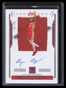 2021-22 Panini Impeccable Illustrious Ink 34 Onyeka Okongwu Auto 44/49