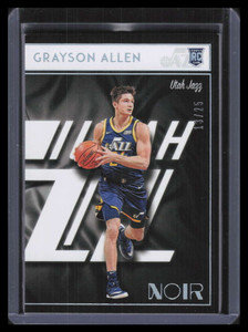2018-19 Panini Noir Holo Silver 176 Grayson Allen I Rookie 13/25