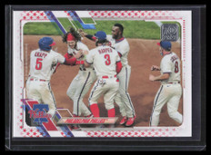 2021 Topps Independence Day 428 Philadelphia Phillies TC 51/76 Team Card