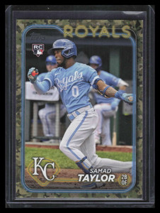 2024 Topps Memorial Day Camo 32 Samad Taylor Rookie 12/25