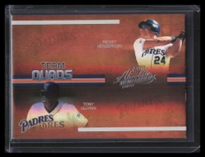 2005 Absolute Team Quads Spectrum tq13 Garvey McCovey Gwynn Henderson 96/100