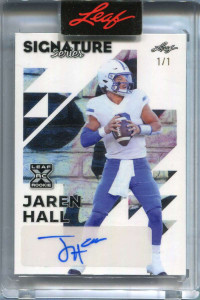2023 Leaf Signature Series Street Art bajh4 Jaren Hall Rookie Auto 1/1