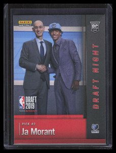 2019-20 Panini Instant Draft Night DNJA Ja Morant Rookie /1796 144533