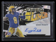 2022 Leaf Pro Set Metal Power Surge Wave Black Kenny Pickett Rookie Auto 7/15