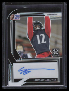 2022 Leaf Pro Set Metal Prismatic Black Ahmad Sauce Gardner Rookie Auto 11/20