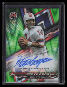 2023 Topps Composite Resurgence Autographs Green Surge Steve Grogan Auto 8/25