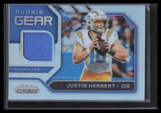 2020 Panini Prizm Rookie Gear 19 Justin Herbert Rookie Jersey