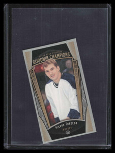 2015 Upper Deck Goodwin Champions Mini Leather Magician 97 Pierre Turgeon 10/15