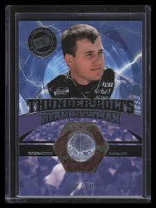 2004 Press Pass Optima Thunder Bolts Drivers tbd5 Ryan Newman Lugnut 32/70