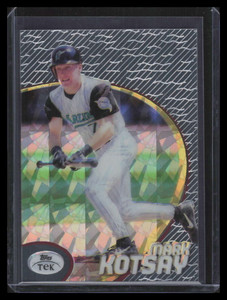 1998 Topps Tek Diffractors Pattern 22 22 Mark Kotsay