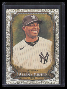 2024 Topps Allen and Ginter Gold Foil Filigree 247 Mariano Rivera 32/50