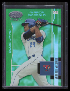 2003 Leaf Certified Materials Mirror Emerald 197 Shannon Stewart 2/5
