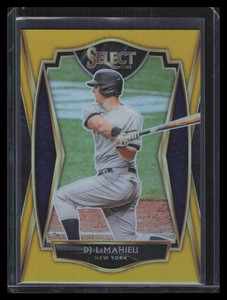 2021 Select Gold Refractor 155 DJ LeMahieu PRM 1/10 Premier Level