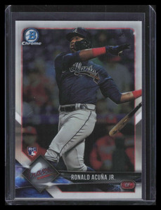 2018 Bowman Chrome 40 Ronald Acuna Jr. Rookie