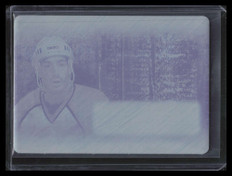 2019-20 Leaf Ultimate Q Numerology Printing Plate Cyan njs1 Joe Sakic 1/1