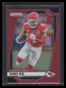 2024 Panini Prizm Prizms Red Refractor 141 Rashee Rice Retail Rare