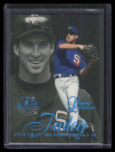 1997 Flair Showcase Legacy Collection Row 2 96 Steve Finley 49/100 ID: 168078