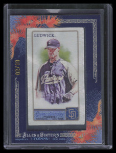 2011 Topps Allen and Ginter Mini Silk 307 Ryan Ludwick 2/10