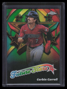 2025 Topps Chrome Future Stars Gold Refractor fs16 Corbin Carroll 16/50
