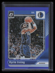 2024-25 Donruss Optic Blue Refractor 104 Kyrie Irving 34/49