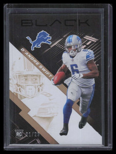 2020 Panini Black Copper 108 D'Andre Swift Rookie 21/25