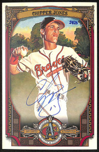 2024 Topps Allen and Ginter Box Topper Autographs BACJ Chipper Jones Auto 14/15