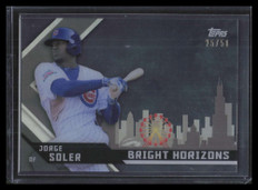 2015 Topps High Tek Bright Horizons BHJS Jorge Soler Rookie 25/50