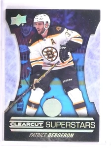2015-16 Upper Deck Series 1 Patrice Bergeron Clearcut Superstars #CCS4