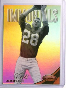 2012 Certified Mirror Gold Jimmy Orr #D14/25 #187