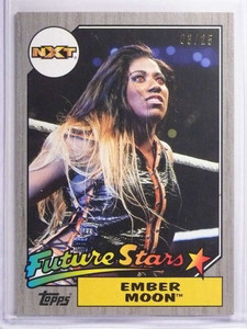 2017 Topps WWE Heritage Silver Ember Moon #D03/25 #3