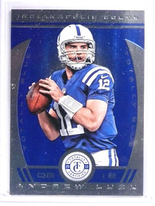 2013 Panini Totally Certified Totally Blue Andrew Luck #D18/99 #23