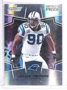 2008 Score Select Artist's Proof Julius Peppers #D01/32 #45