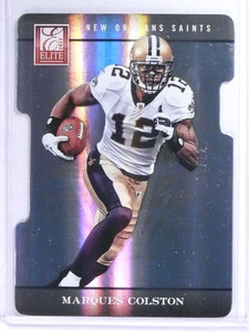 2012 Elite Marques Colston Die Cut Status #D09/12 #64 Saints