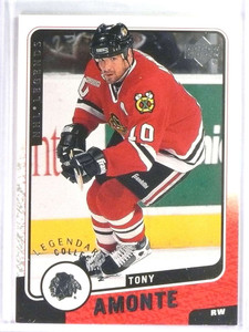 2000-01 UD Legends Legendary Collection Silver Tony Amonte #D005/100