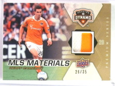 2012 Upper Deck Soccer MLS Materials Premium Geoff Cameron Patch #D26/35