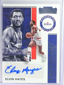 2019-20 Panini Contenders Legendary Elvin Hayes Autograph Auto #D155/199