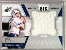 2014 SPX Football Steve Young Winning Materials Big Jersey #WBSY