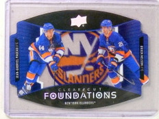 2020-21 Upper Deck Clear Cut Foundations Jean-Gabriel Pageau Brock Nelson