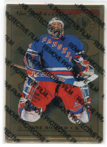 1996-97 Leaf Preferred Steel Gold 46 Mike Richter