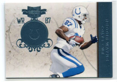 2011 Panini Plates &amp; Patches Platinum 87 Reggie Wayne 10/10