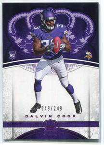 2017 Crown Royale Pink 89 Davlin Cook Rookie 49/249