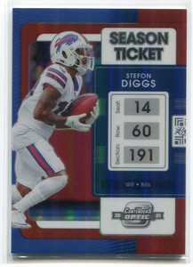 2021 Panini Contenders Optic Red 19 Stefon Diggs 22/175
