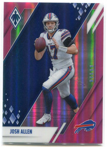 2021 Panini Phoenix Pink 11 Josh Allen 15/199