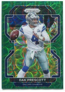 2021 Panini Prizm Prizms Green Scope Refractro 242 Dak Prescott 17/75