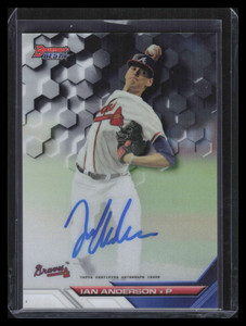 2016 Bowman's Best Best of '16 Autographs b16ia Ian Anderson Rookie Auto