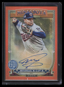 2020 Topps Gypsy Queen Autographs GQ Logo Swap Willians Astudillo Auto 9/99