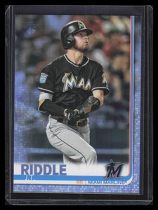 2019 Topps Father's Day Blue 607 J. T. Riddle 22/50