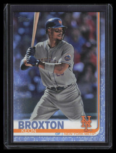 2019 Topps Father's Day Blue 416 Keon Broxton 21/50